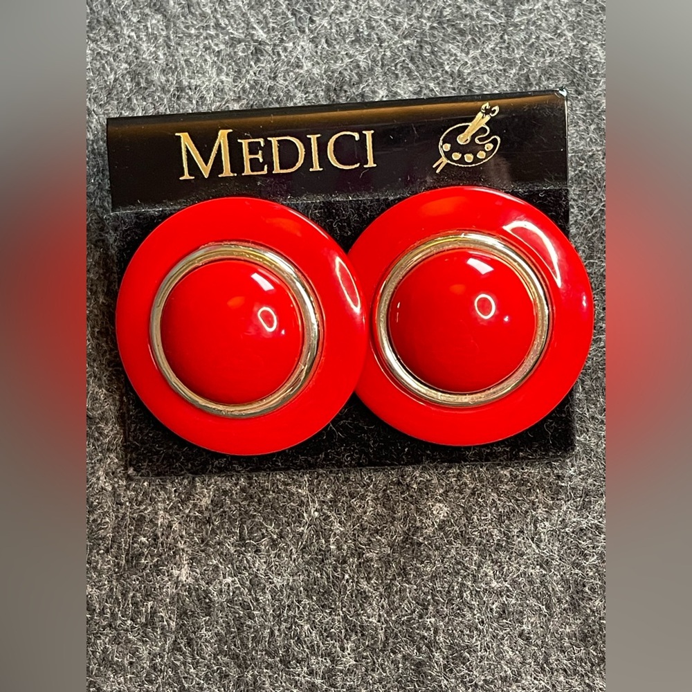 Genuine Lucite earrings
